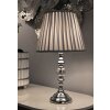 Mauro Ferretti Lampara de Mesa Tilly E27 ø 25x46 cm Plata
