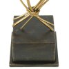 Mauro Ferretti Candelabro Iris 29x12,5x44 cm dorado negro