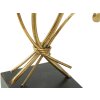 Mauro Ferretti Candelabro Iris 29x12,5x44 cm dorado negro