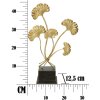 Mauro Ferretti Candelabro Iris 29x12,5x44 cm dorado negro