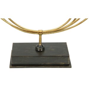 Mauro Ferretti Candelabro Iris 50x12x55 cm dorado negro
