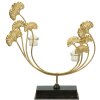 Mauro Ferretti Candelabro Iris 50x12x55 cm dorado negro