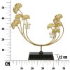 Mauro Ferretti Candelabro Iris 50x12x55 cm dorado negro