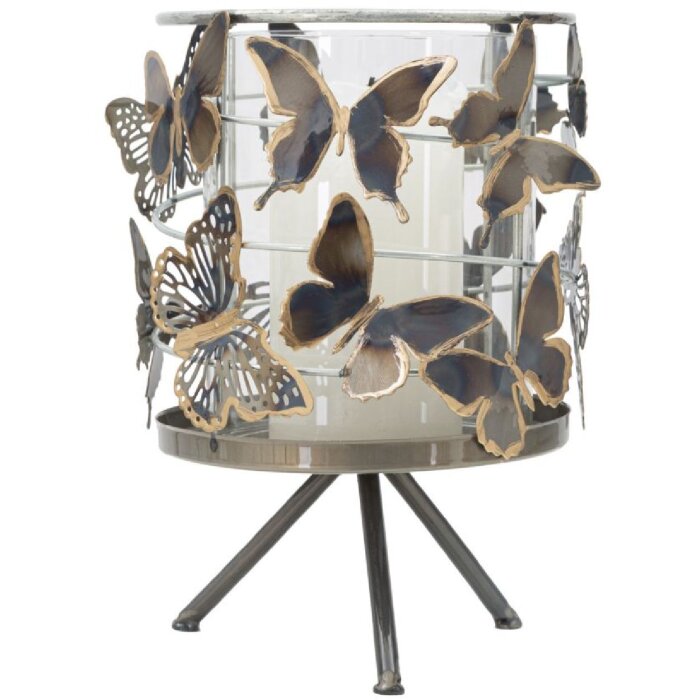 Mauro Ferretti Candelabro Mariposa 15x23,3 cm multicolor
