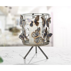 Mauro Ferretti Candelabro Mariposa 15x23,3 cm multicolor