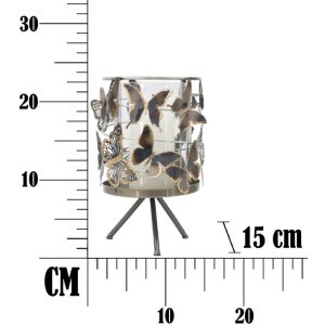 Mauro Ferretti Candelabro Mariposa 15x23,3 cm multicolor