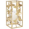 Mauro Ferretti Candelabro Mariposa 14x14x29 cm dorado
