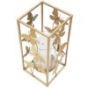 Mauro Ferretti Candelabro Mariposa 14x14x29 cm dorado