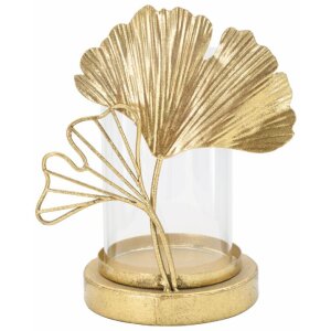 Mauro Ferretti Candelabro Hoja 17x12x21 cm dorado