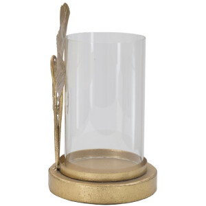 Mauro Ferretti Candelabro Hoja 17x12x21 cm dorado