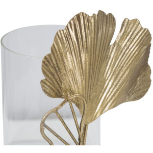 Mauro Ferretti Candelabro Hoja 17x12x21 cm dorado
