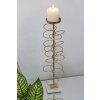 Mauro Ferretti Candelabro Rings 14x13x50,5 cm Color Dorado Blanco