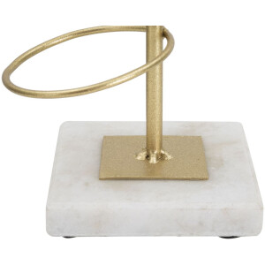 Mauro Ferretti Candelabro Anillos 14x13x46 cm dorado blanco