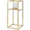 Mauro Ferretti Candelabro Elegant 15x15x35 cm dorado