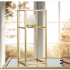 Mauro Ferretti Candelabro Elegant 15x15x35 cm dorado