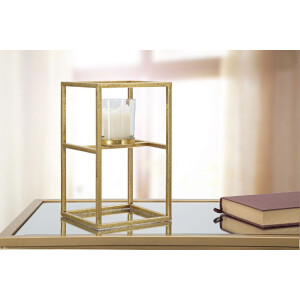 Mauro Ferretti Candelabro Elegant 15x15x25 cm dorado