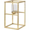 Mauro Ferretti Candelabro Elegant 15x15x25 cm dorado