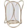 Mauro Ferretti soporte para velas Glox Dunkel diam 16x21,5 cm color bronce