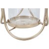 Mauro Ferretti soporte para velas Glox Dunkel diam 16x21,5 cm color bronce