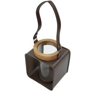 Mauro Ferretti Lámpara 16x13x18,5 cm marrón