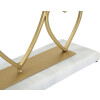 Mauro Ferretti Candelabro Corazones para 2 Velas 30x9x20 cm dorado