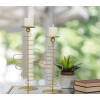 Mauro Ferretti Candelabro Alid – Set de 2 25x16x51 cm & 20x16x43 cm dorado