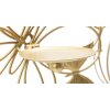 Mauro Ferretti Candelabro de pared Mariposas 3 luces 61x12x34 cm dorado