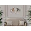 Mauro Ferretti portavelas de pared pez 4 luces 66x9x40,5 cm multicolor