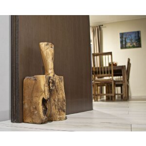 Mauro Ferretti Tapon de Puerta 17×13×37 cm marrón