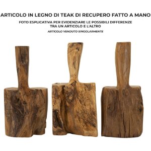 Mauro Ferretti Tapon de Puerta 17×13×37 cm marrón