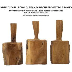 Mauro Ferretti Tapon de Puerta 17×13×37 cm marrón
