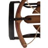 Clayre & Eef Trineo Decorativo Madera Hierro Marrón 71x39x14 cm Estilo Vintage