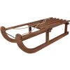 Clayre & Eef Trineo Decorativo Madera Marrón 80x37x20 cm Decoración Navideña Vintage