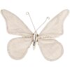 Clayre & Eef Decoración Mariposa Beige 30x3x24 cm