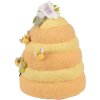 Clayre & Eef colmena decorativa con abejas Ø16x21 cm textil estilo country