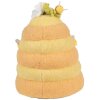 Clayre & Eef colmena decorativa con abejas Ø16x21 cm textil estilo country