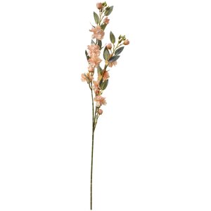 Clayre & Eef Rama decorativa con flores naranja 90 cm