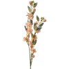 Clayre & Eef Rama decorativa con flores naranja 90 cm
