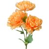 Clayre & Eef 6PL0375 Flor artificial naranja 15x10x61 cm plástico