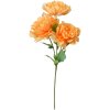 Clayre & Eef 6PL0375 Flor artificial naranja 15x10x61 cm plástico