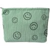 Juleeze JZTB0089 Neceser Smiley Verde 27x5x17 cm Cordón Forro PVC