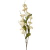 Clayre & Eef Rama Decorativa con Flores Beige Verde 80cm Plástico