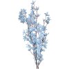 Clayre & Eef rama decorativa flores azul 110 cm plástico decoración para jarrones