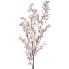Clayre & Eef Rama decorativa con flores rosa 110 cm artificial