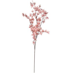 Clayre & Eef Rama Decorativa Flores Rosa 110 cm Plástico