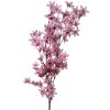 Clayre & Eef rama decorativa flores morado 110 cm plástico