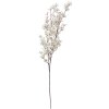 Clayre & Eef rama decorativa flor artificial blanco 110 cm