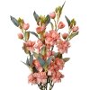 Clayre & Eef 6PL0378P Ramo decorativo con flores artificiales Rosa Verde 51?cm