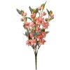 Clayre & Eef 6PL0378P Ramo decorativo con flores artificiales Rosa Verde 51?cm