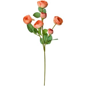 Clayre & Eef 6PL0379 Flor artificial Rosa Verde 60 cm...